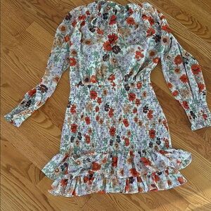 Floral Long Sleeve Dress